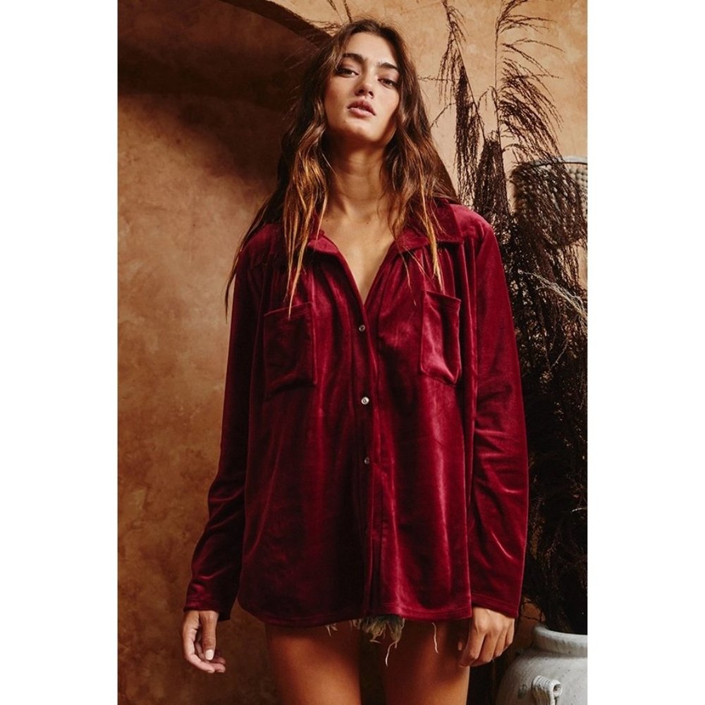 Longline Jacket Shacket In Check